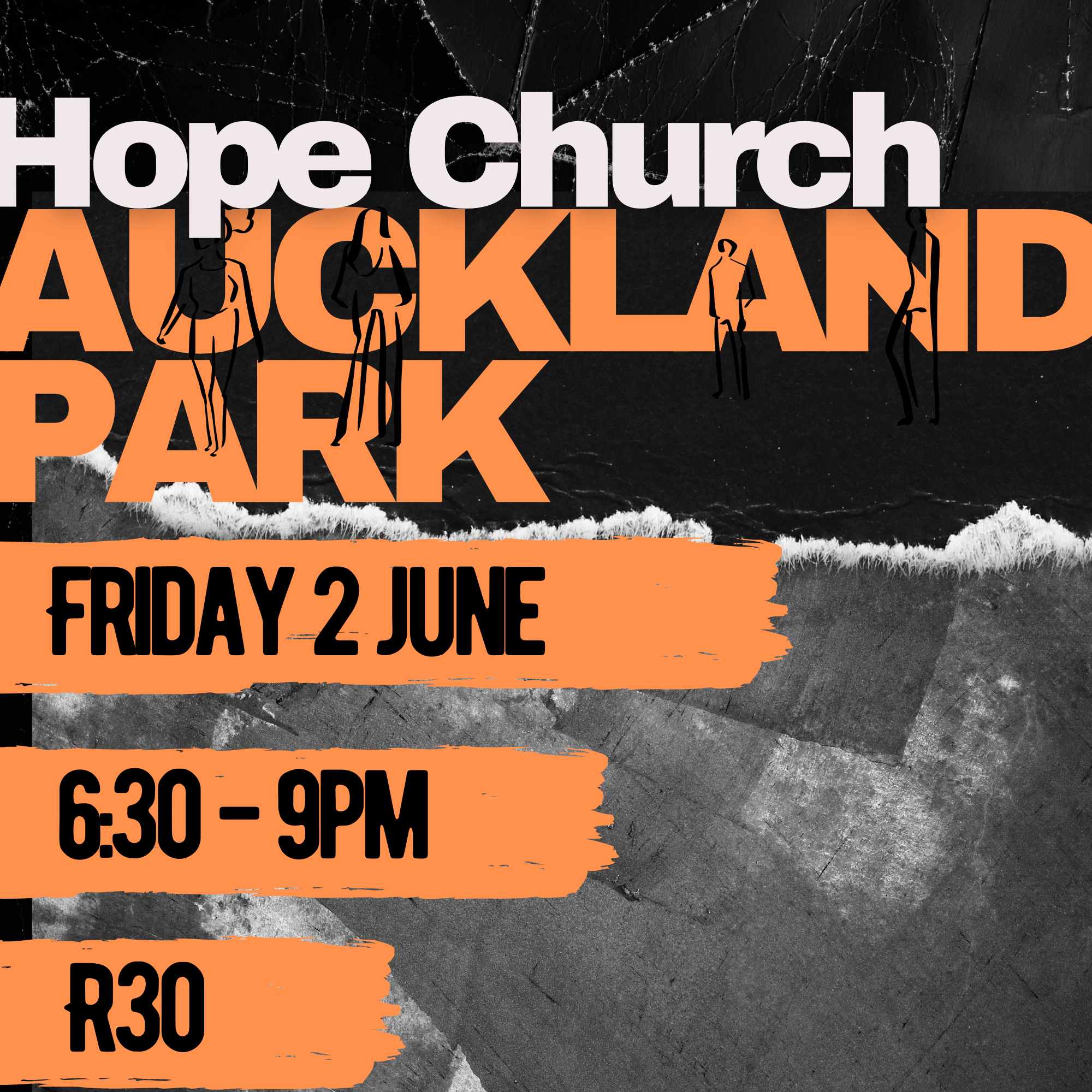 2 June 2023 Hope Church Auckland Park RSVP button